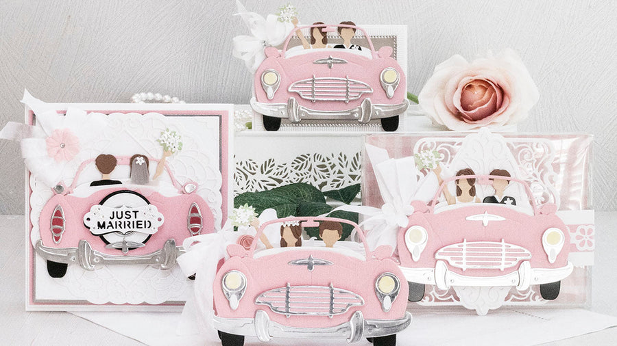 June 2022 Amazing Paper Grace Die of the Month Preview & Tutorials – Pop Up 3D Vignette Road Trip