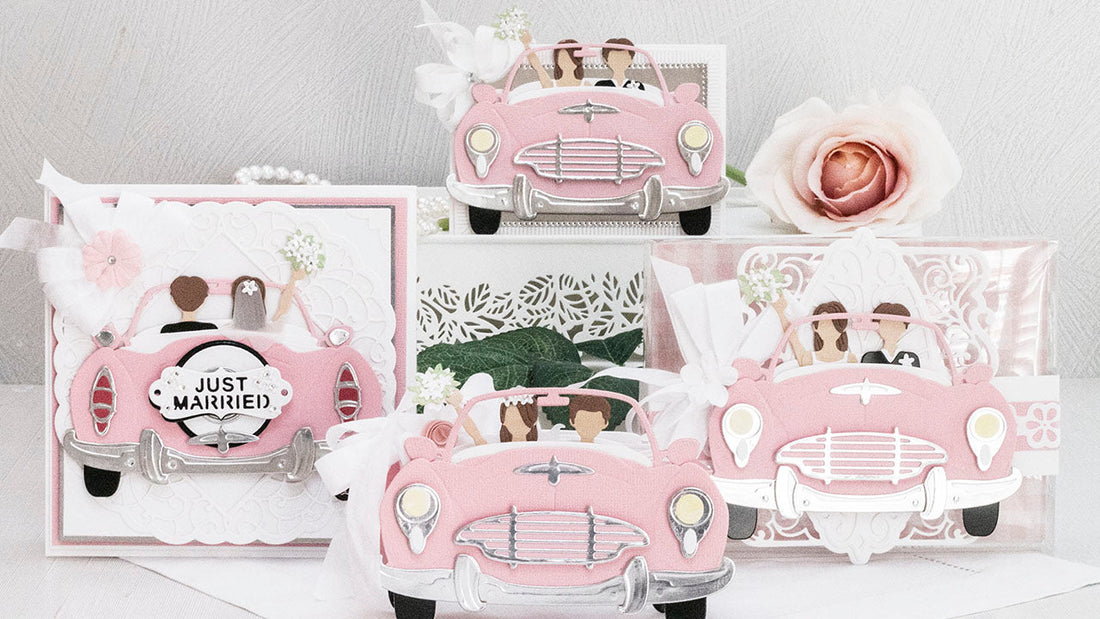 June 2022 Amazing Paper Grace Die of the Month Preview & Tutorials – Pop Up 3D Vignette Road Trip