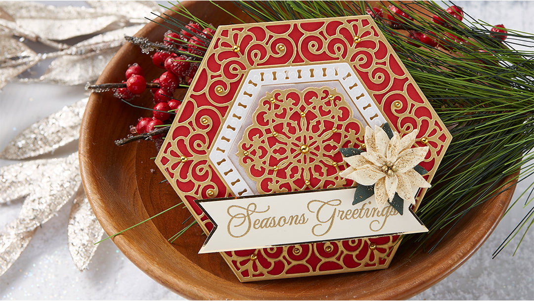 November 2019 Amazing Paper Grace Die of the Month is Here – Winter's Solstice Snowflake