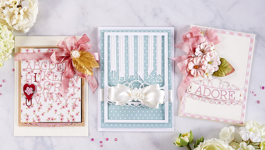 October 2019 Amazing Paper Grace Die of the Month is Here – One Kind Word Alphabet Collage