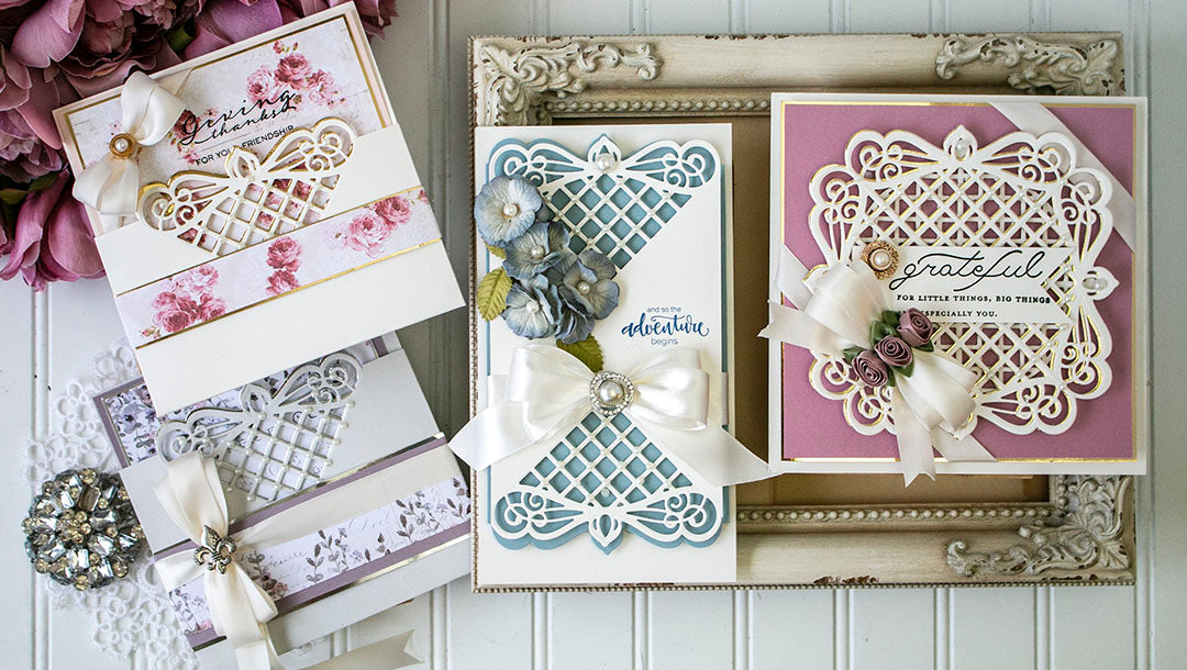 September 2020 Amazing Paper Grace Die of the Month is Here – Lattice Quadrante