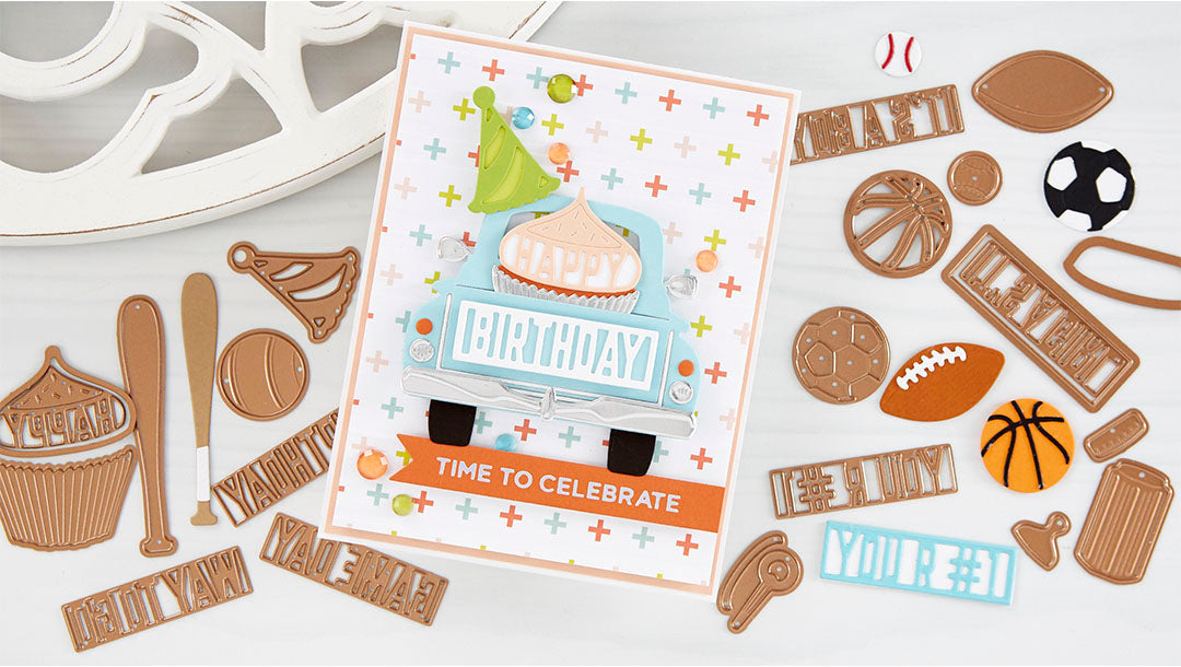 April 2020 Large Die of the Month is Here – Happy Celebrations