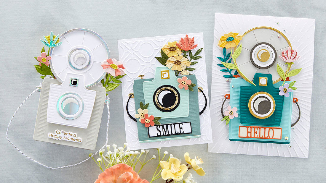 April 2022 Large Die of the Month Preview & Tutorials – Say Cheese