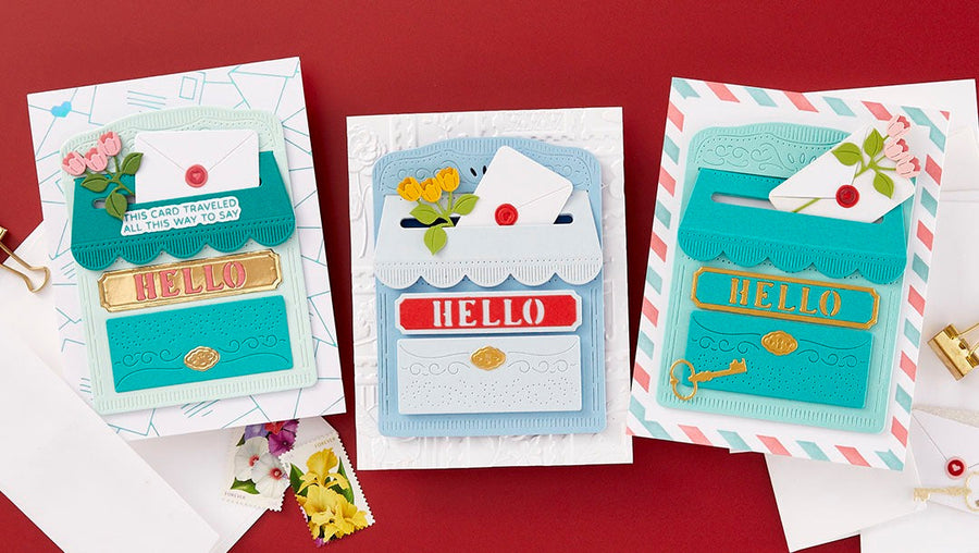 April 2025 Large Die of the Month Preview & Tutorials – Lock & Key Mailbox
