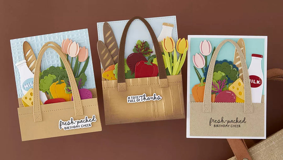 April 2026 Large Die of the Month Preview & Tutorials – Market Tote