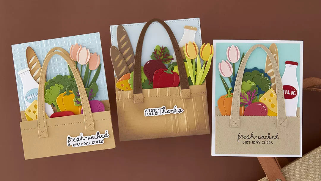 April 2026 Large Die of the Month Preview & Tutorials – Market Tote