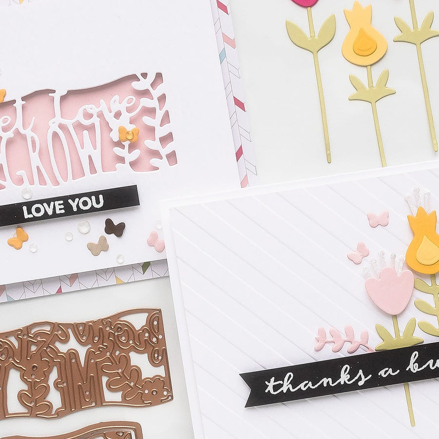 March 2019 Large Die of the Month is Here – Pop Up Garden