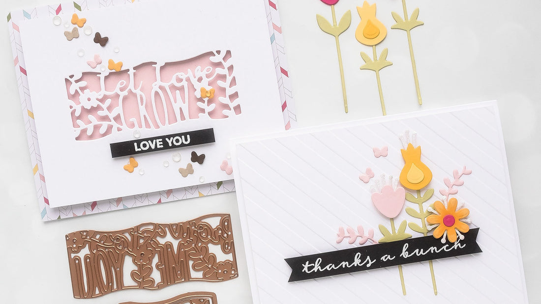 March 2019 Large Die of the Month is Here – Pop Up Garden