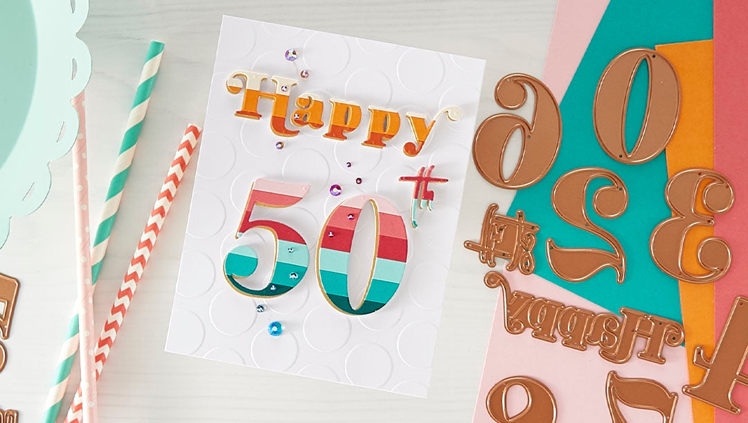 February 2021 Large Die of the Month is Here – Birthday Wishes for Everyone