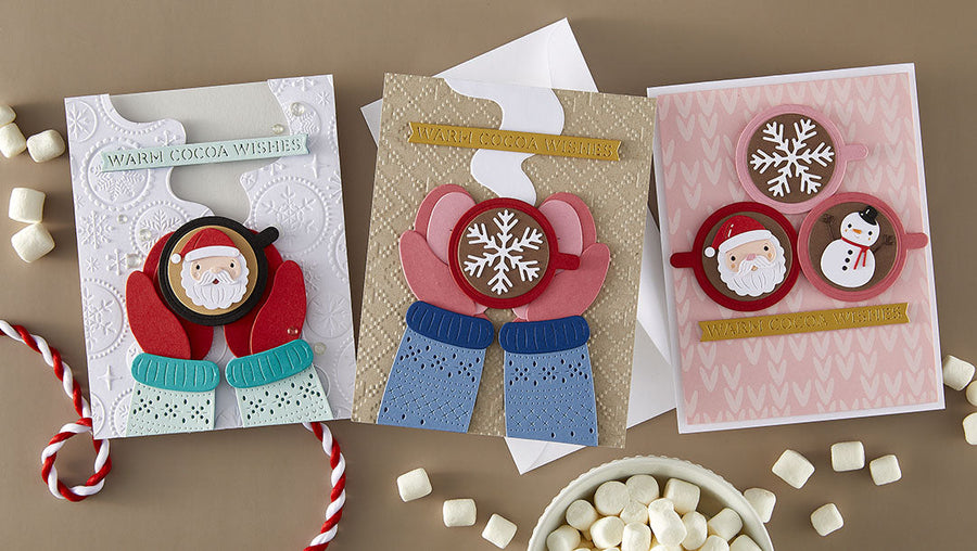 July 2025 Large Die of the Month Preview & Tutorials – Mugs & Mittens