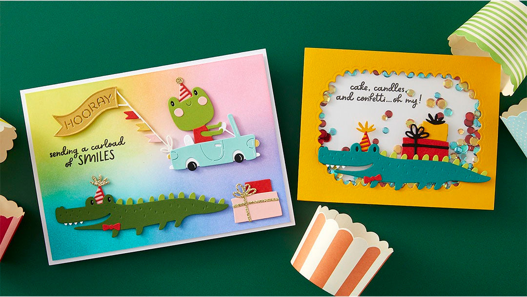 November 2024 Large Die of the Month Preview & Tutorials – Hooray! It's Your Birthday