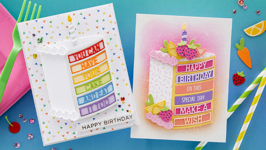 September 2020 Large Die of the Month is Here – Have Your Cake