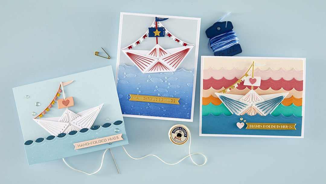 August 2025 Stitching Die of the Month Preview & Tutorials – Hand-Folded Stitch
