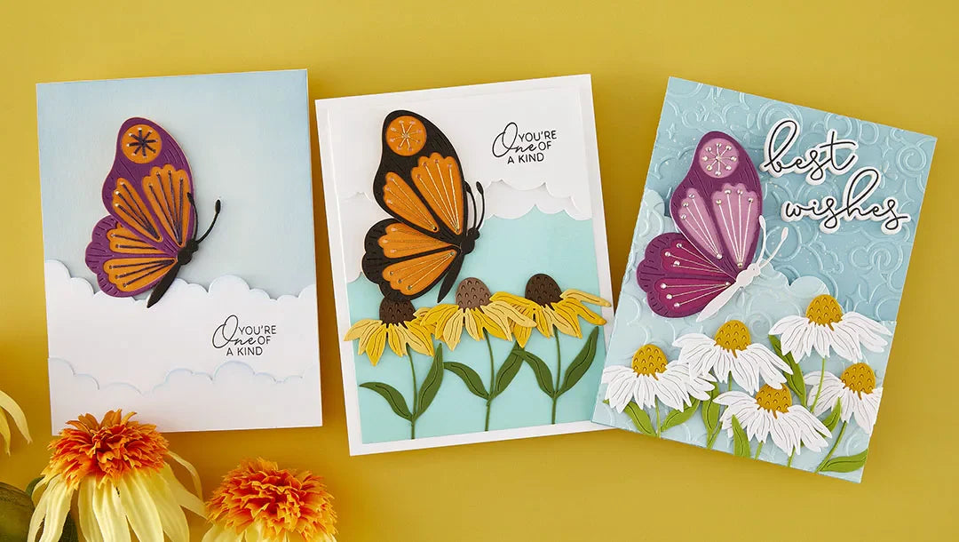 January 2026 Stitching Die of the Month Preview & Tutorials – Butterfly Dance