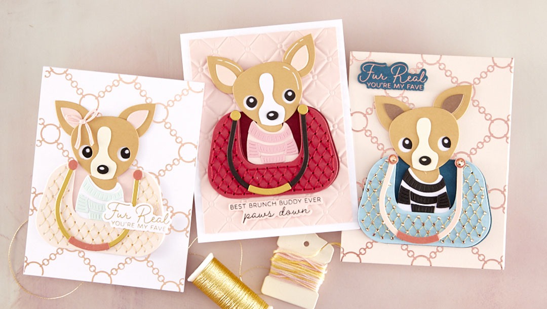 November 2025 Stitching Die of the Month Preview & Tutorials – Fur-ever Fabulous