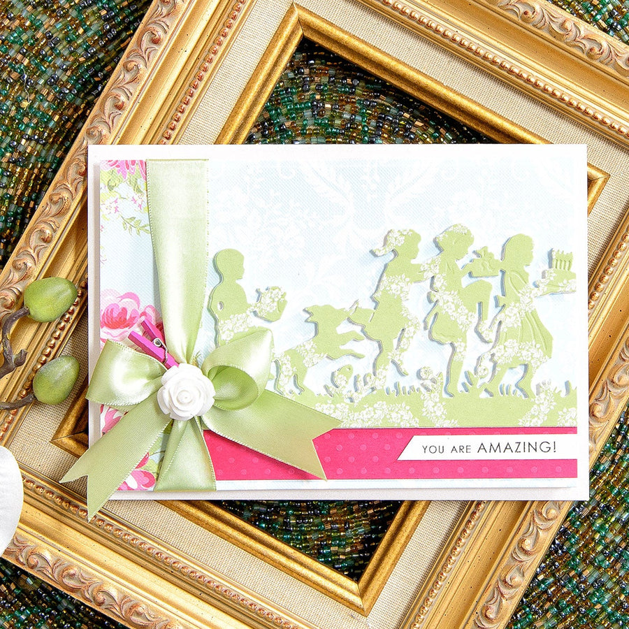 Quick Technique | You Are Amazing Card with Party Kids Die