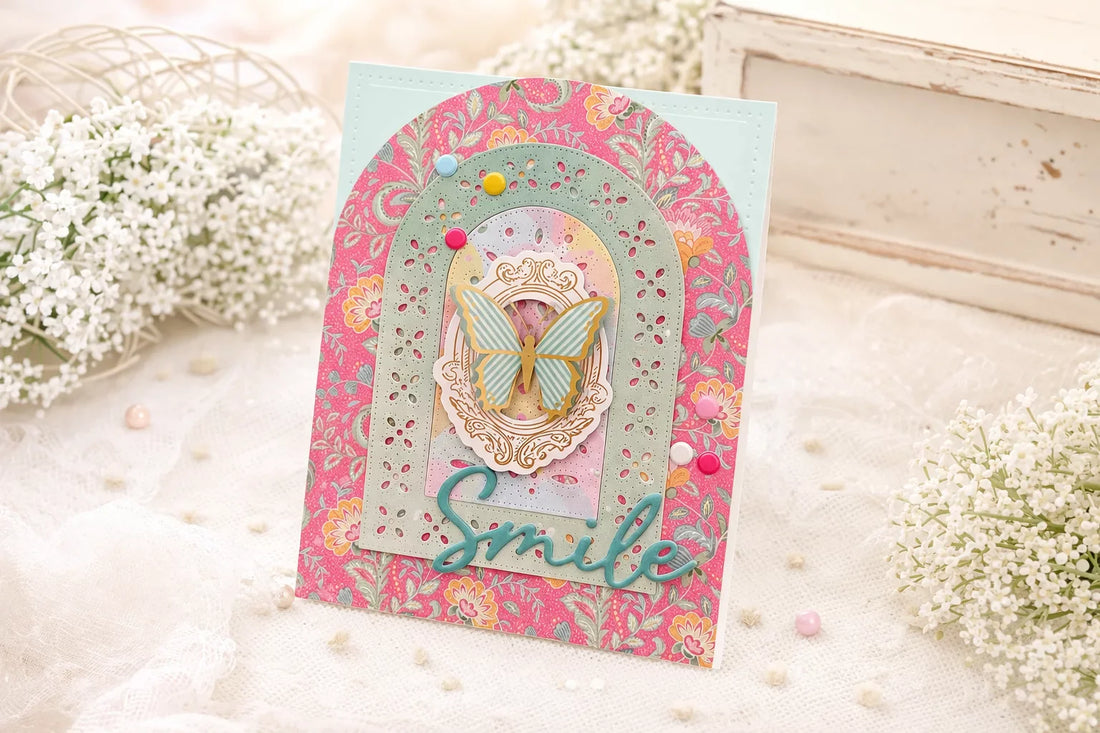 Easy Handmade Card Tutorial with the Jubilee Collection by Rosie’s Studio