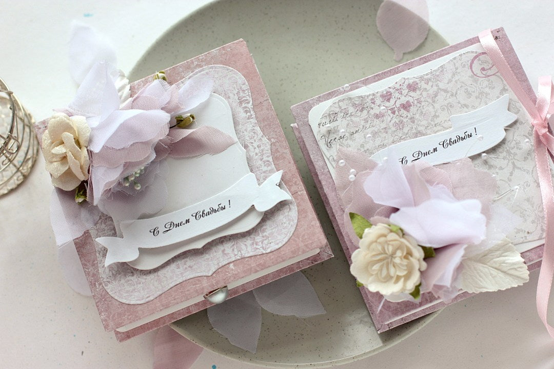 Wedding Gift Box with Positively Peony Contour Steel Rule Die
