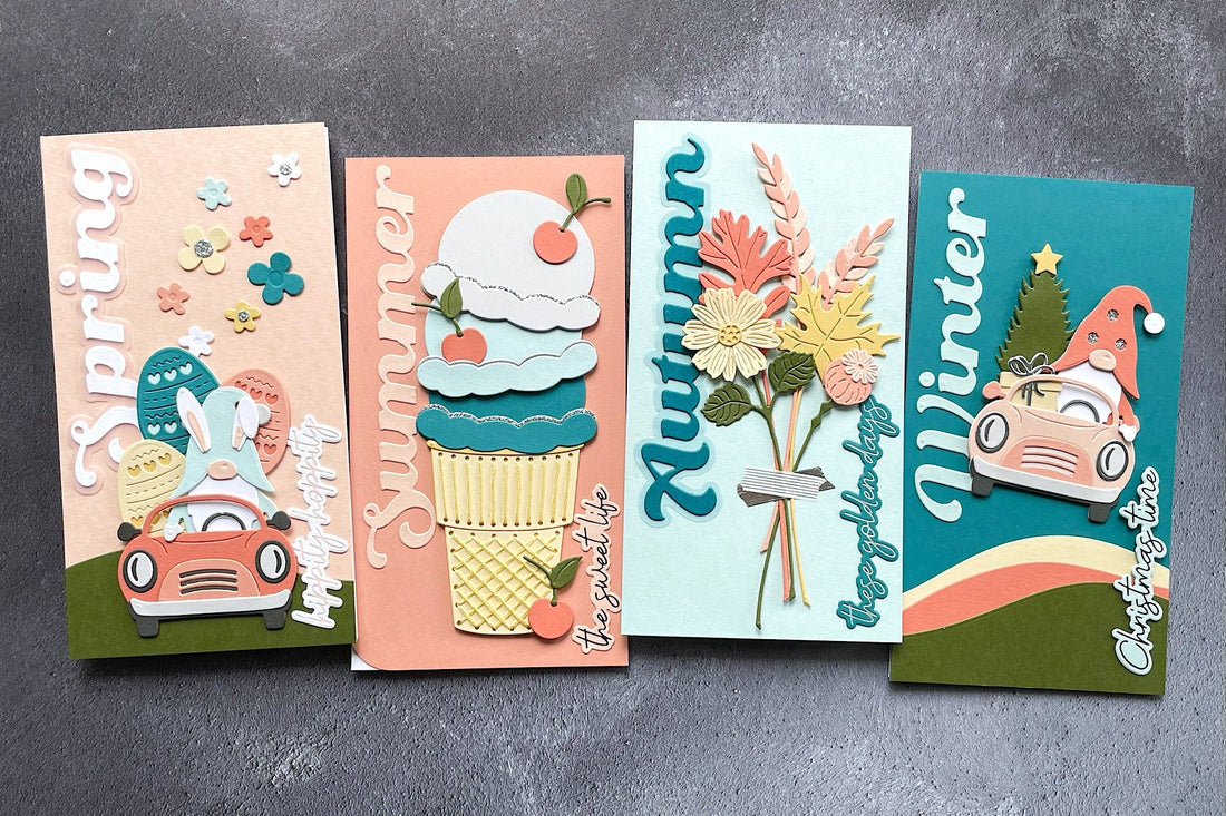 Seasonal Cards Featuring the All Seasons Collection