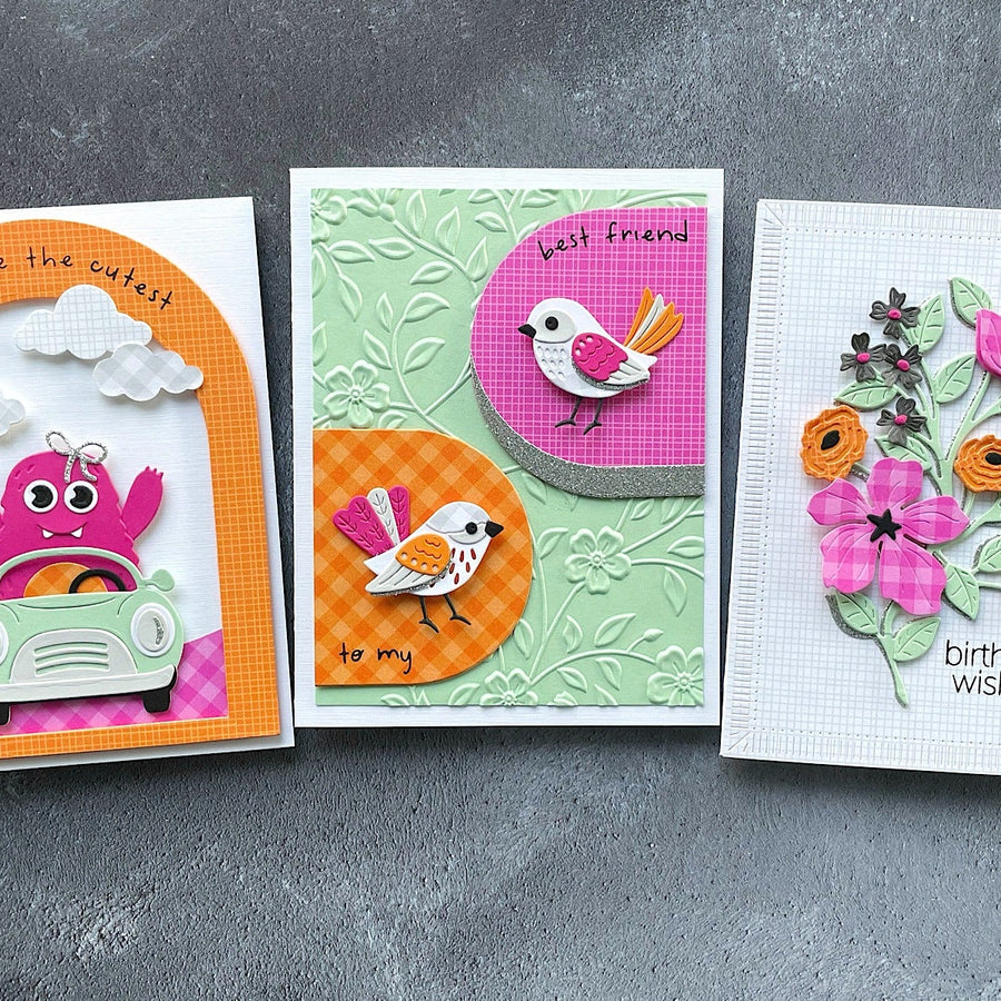 Fun Ideas for Die Cutting With Patterned Paper Featuring Doodlebug
