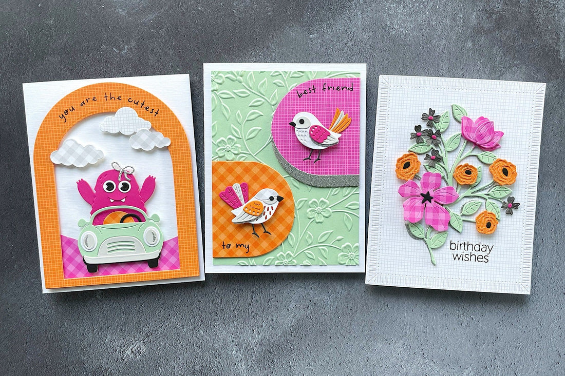Fun Ideas for Die Cutting With Patterned Paper Featuring Doodlebug