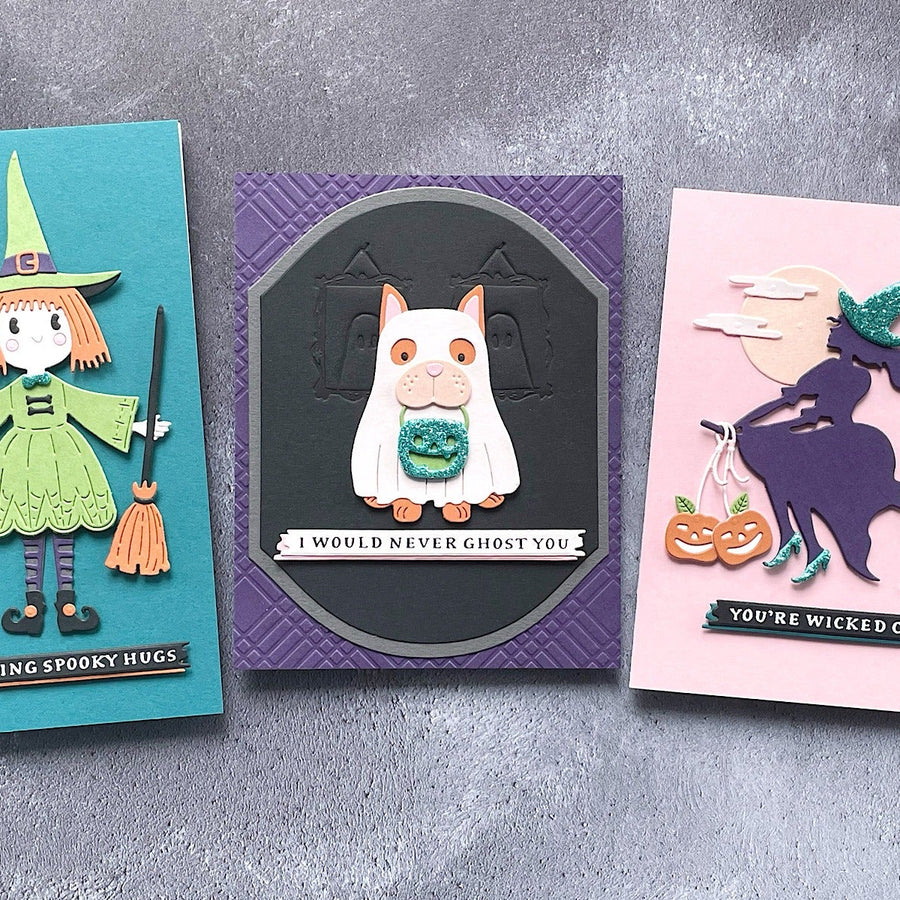 Spooky Cute Cards Featuring the Happy Haunting Collection