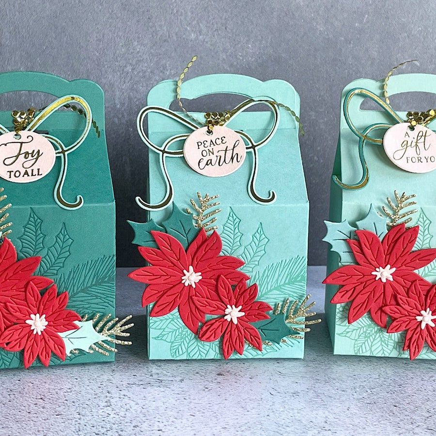 Holiday Gift Boxes Featuring the Sealed 3d Christmas Collection