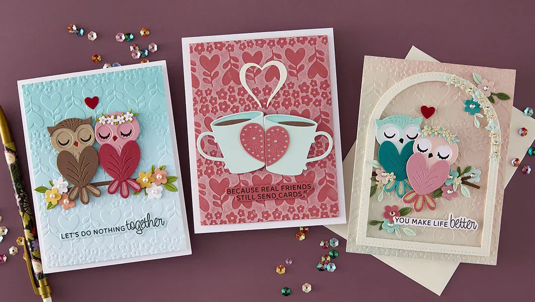 December 2025 Embossing Folder of the Month Preview & Tutorials – Sweet Stems