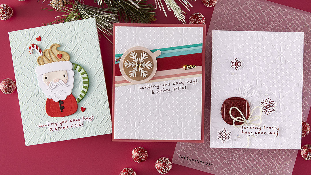 July 2025 Embossing Folder of the Month Preview & Tutorials – Nordic Noel