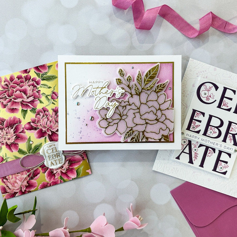 New Let’s Celebrate Collection: Mother’s Day with Mauve and Gold