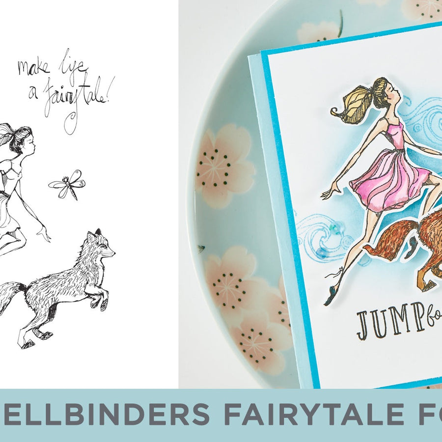 Cardmaking Inspiration | Jump For Joy Card Featuring Fairytale Fox with Kim Kesti
