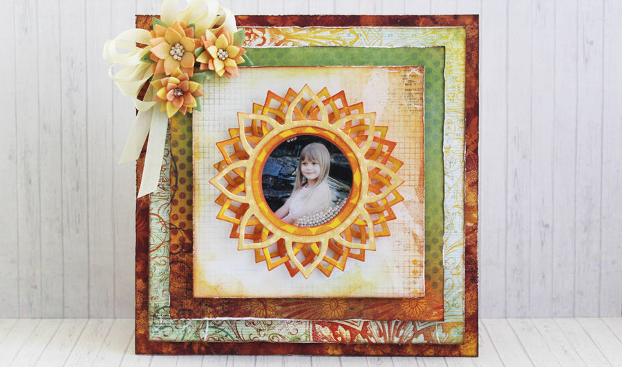 Sunflower Shaker Card