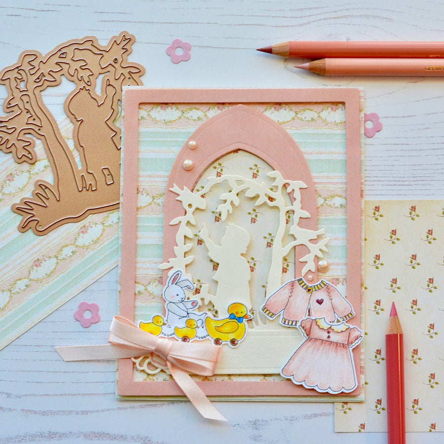 Little Loves Inspiration | Silhouette Cards with Susie
