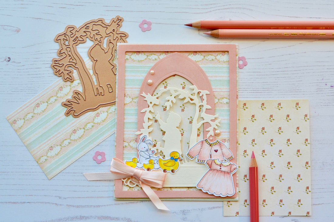 Little Loves Inspiration | Silhouette Cards with Susie