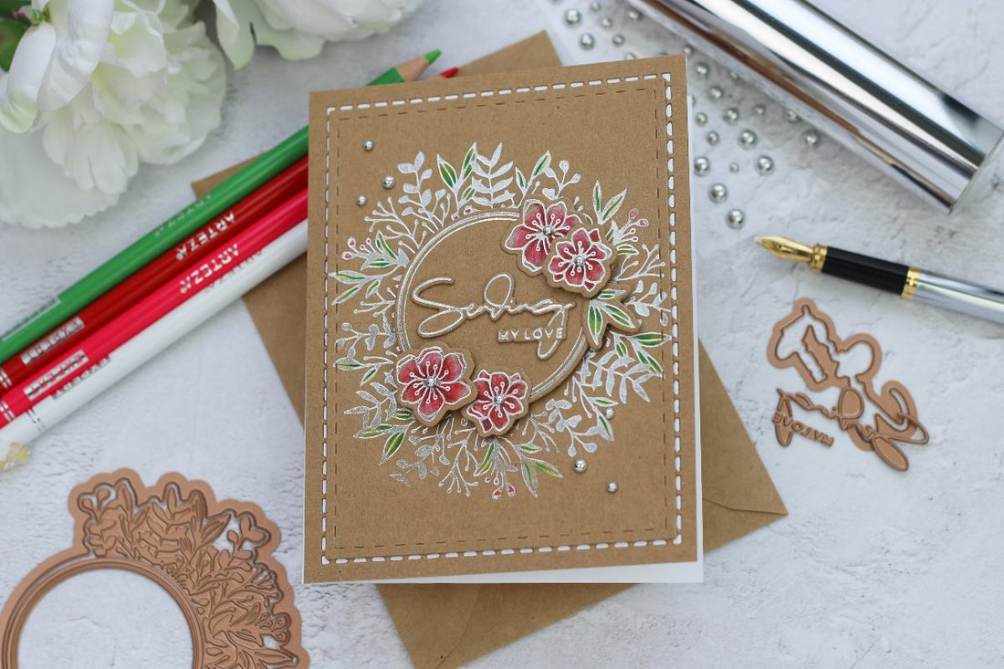 Yana's Foiled Basics Inspiration | Simple Foiled Cards with Bibi Cameron