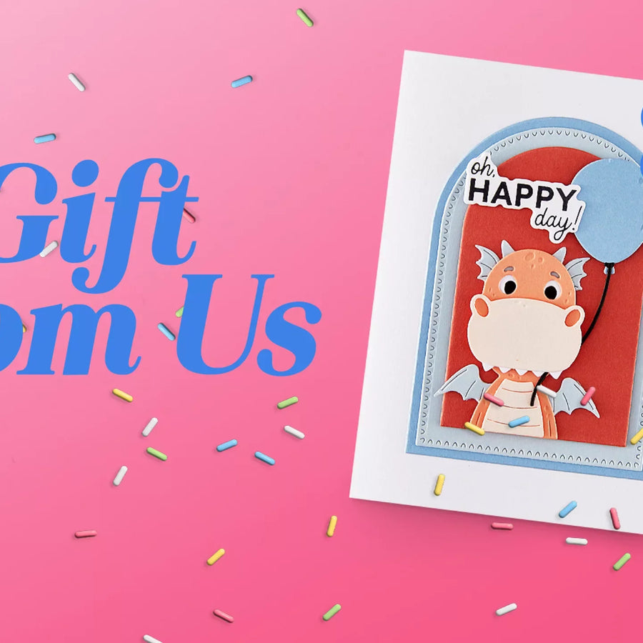 Spellbinders Turns 23! Party Time Dragon Inspiration & Exclusive Free Gift with Purchase