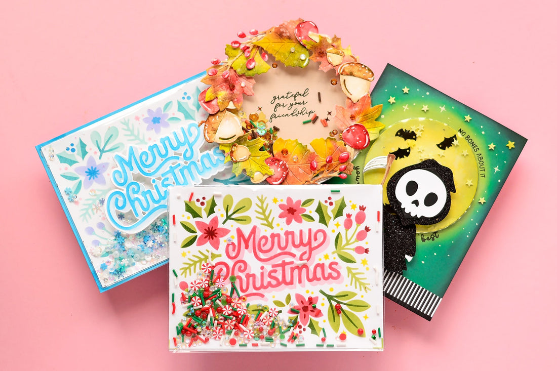 Shake! Shake! Shake! Shaker Cards Made Easy!