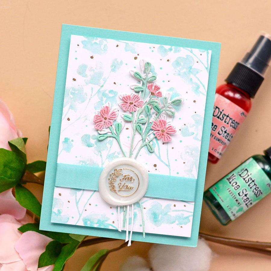 Exploring Distress Stain Mica Sprays