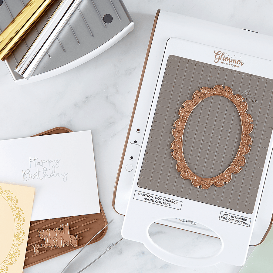 Spellbinders NEW Glimmer Hot Foil System