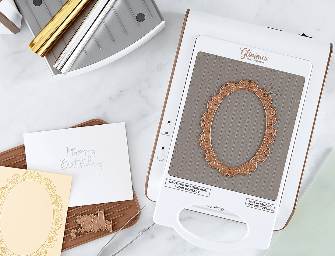 Spellbinders NEW Glimmer Hot Foil System