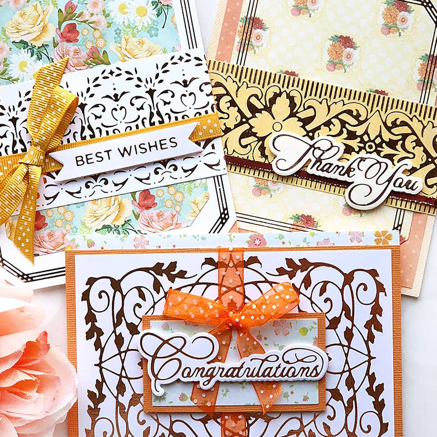 The Gilded Age Collection Inspiration | Foiled Greeting Cards with Brenda