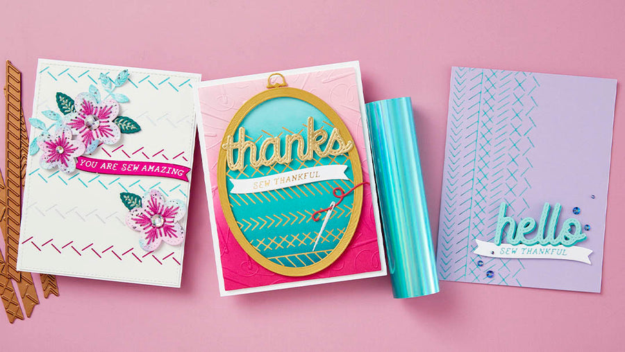 April 2024 Glimmer Hot Foil Kit of the Month Preview & Tutorials – Sew Amazing