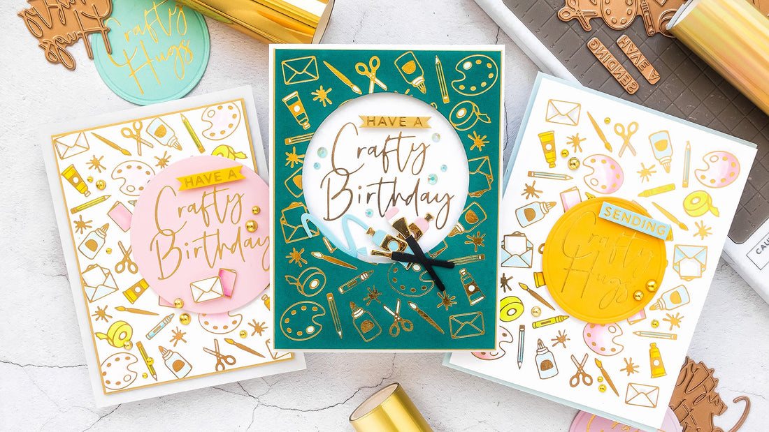 August 2020 Glimmer Hot Foil Kit of the Month is Here – Have a Crafty Day