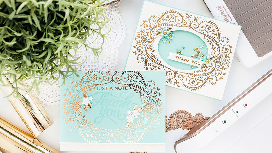 May 2019 Glimmer Hot Foil Kit of the Month is Here – Filigree Frame