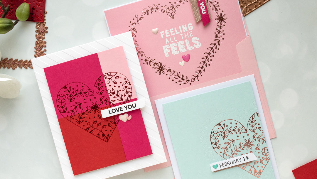 January 2019 Glimmer Hot Foil Kit of the Month is Here – My Love Grows