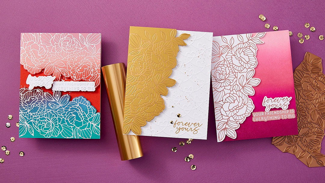 December 2024 Glimmer Hot Foil Kit of the Month Preview & Tutorials – Friendship is Everything