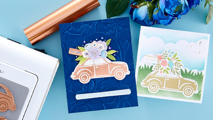 January 2023 Glimmer Hot Foil Kit of the Month Preview & Tutorials – Flower Delivery