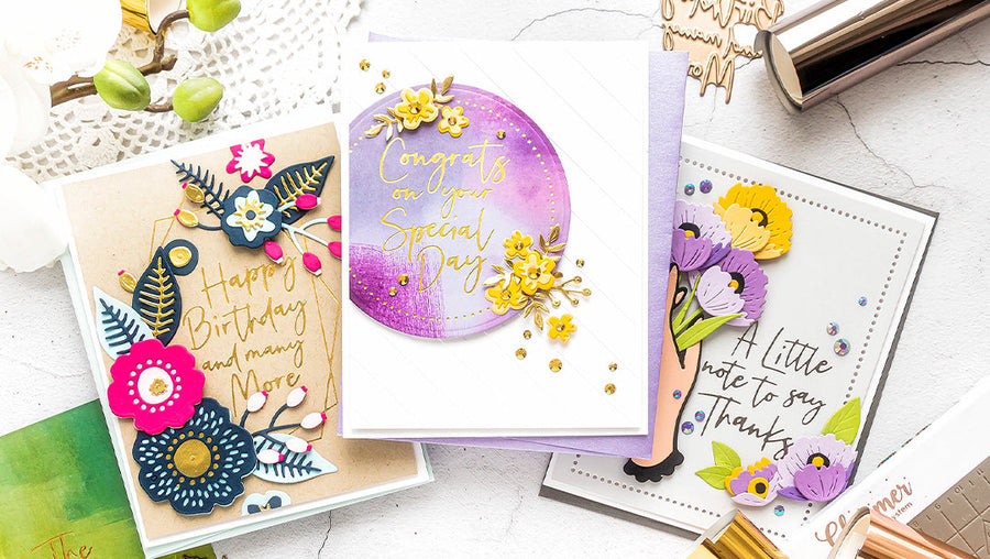 June 2020 Glimmer Hot Foil Kit of the Month is Here – Let Your Sentiments Shine