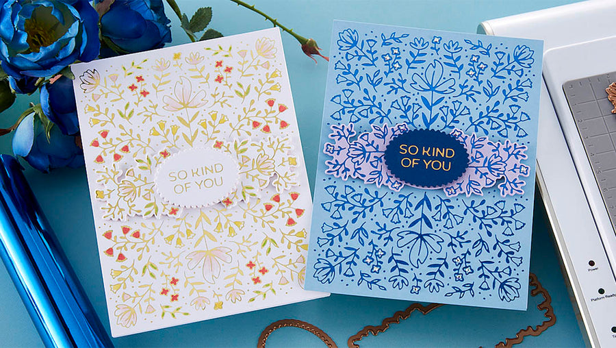 March 2023 Glimmer Hot Foil Kit of the Month Preview & Tutorials – So Kind of You