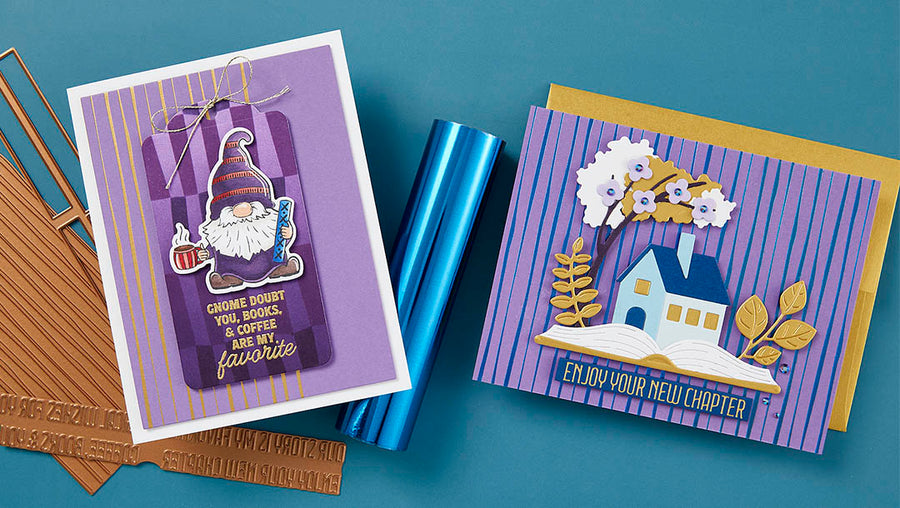 March 2024 Glimmer Hot Foil Kit of the Month Preview & Tutorials – Sketched Lines